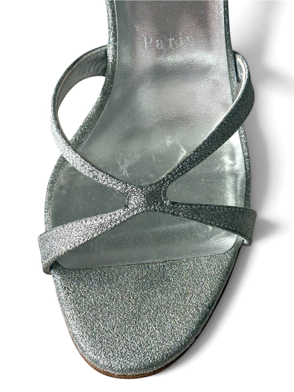 Christian Louboutin Emilie 100 Slingback Sandals - Picture 10 of 12